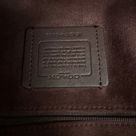 Coach Georgie Shoulder Bag in Colorblock Signature Canvas with Rivets - Picture 7 of 8